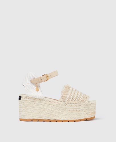 Gaia Platform Espadrille Wedges, Woman, , Size: 39 - Stella McCartney - Modalova