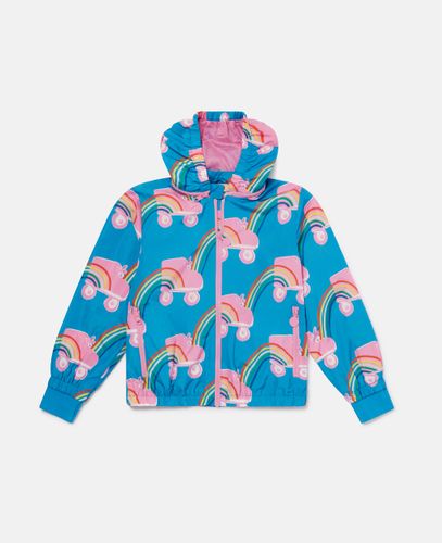 Rollerskate Rainbow Print Fleece, Woman, , Size: 3 - Stella McCartney - Modalova