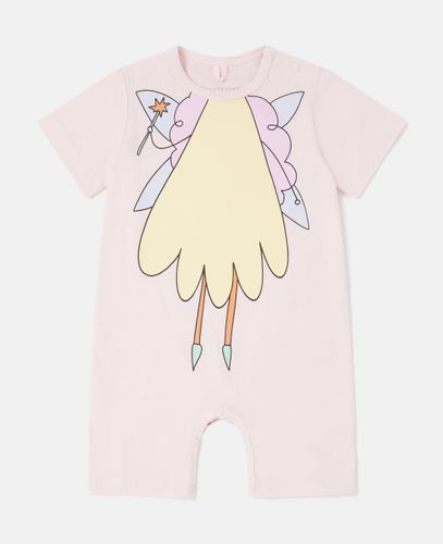 Fairy Graphic Crewneck Romper, , Size: 12m - Stella McCartney - Modalova