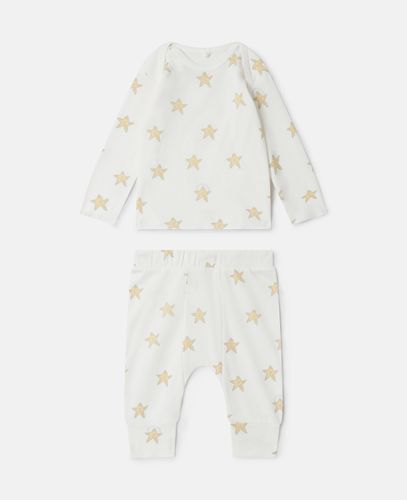 Smiling Stella Star Print Top and Leggings Set, Donna, /, Taglia: 3m - Stella McCartney - Modalova