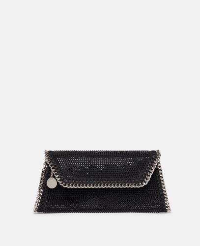 Clutch Falabella mit Hotfix Kristallen, Frau - Stella McCartney - Modalova