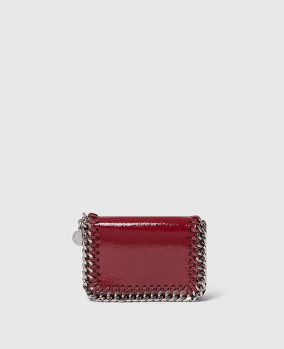 Falabella Patent Zip Cardholder, Woman - Stella McCartney - Modalova