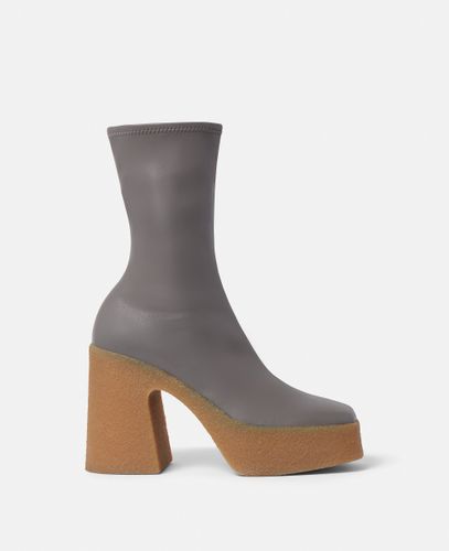 Skyla Chunky Platform Ankle Boots, Woman, , Size: 40 - Stella McCartney - Modalova