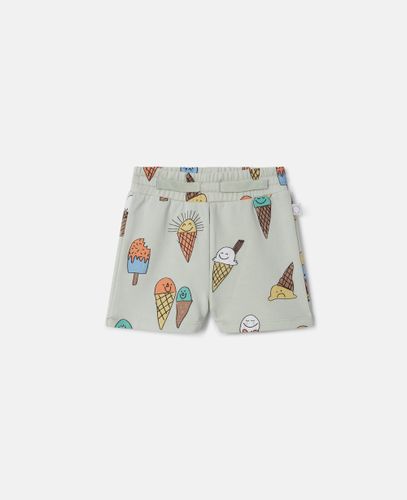 Pantaloncini con Stampa Gelati, Donna, , Taglia: 3m - Stella McCartney - Modalova