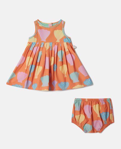 Seashell Print Sleeveless Dress and Bloomers Set, Woman, , Size: 12m - Stella McCartney - Modalova
