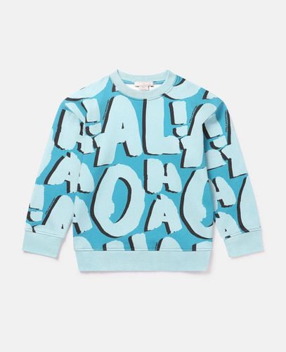 Aloha Lettering Sweatshirt, Donna, , Taglia: 10 - Stella McCartney - Modalova