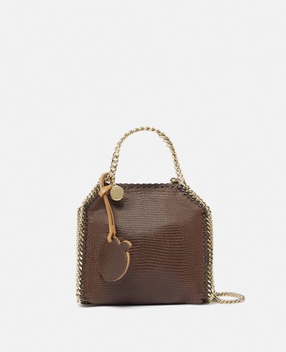 Mini Tote Bag Falabella mit Schuppenpraegung, Frau - Stella McCartney - Modalova