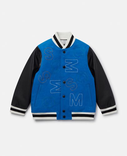 Bomber Motivo Stella, Donna, , Taglia: 8 - Stella McCartney - Modalova