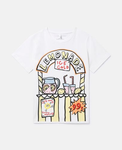 Lemonade Stand T-Shirt, Woman, , Size: 2 - Stella McCartney - Modalova