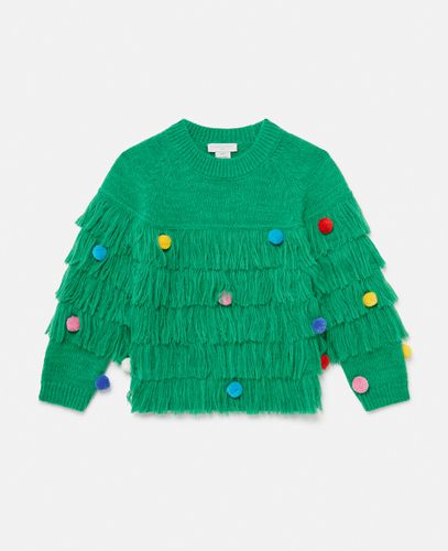 Maglia con Albero di Natale, Donna, , Taglia: 6 - Stella McCartney - Modalova