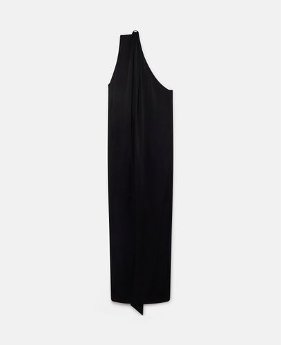 One-Shoulder Scarf Maxi Dress, Woman, , Size: 38 - Stella McCartney - Modalova