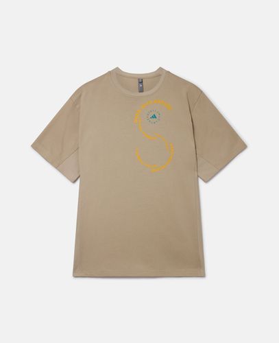 S Values Print UniteFit T-Shirt, Woman, , Size: XL - Stella McCartney - Modalova