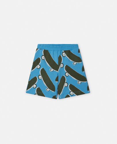 Skateboard Print Shorts, , Size: 6 - Stella McCartney - Modalova