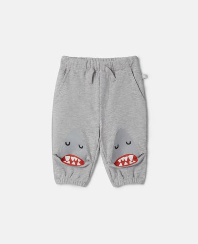 Shark Knee Patch Joggers, Donna, , Taglia: 9m - Stella McCartney - Modalova