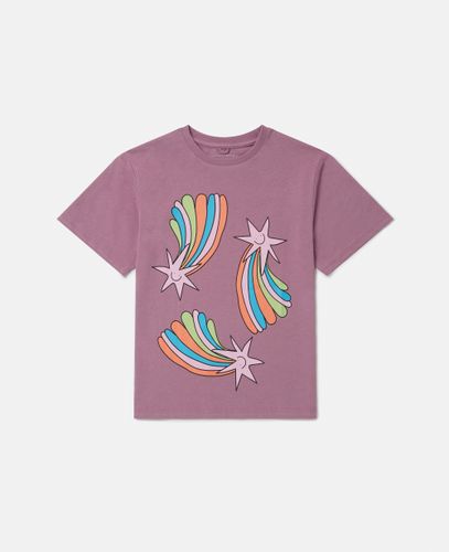 Shooting Stars Graphic T-Shirt, Woman, , Size: 4 - Stella McCartney - Modalova