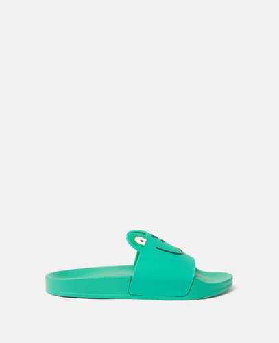 Frog Graphic Slides, Woman, , Size: 33 - Stella McCartney - Modalova