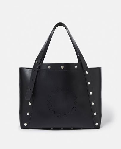 Große Tote Bag mit Stella-Nieten, Frau - Stella McCartney - Modalova