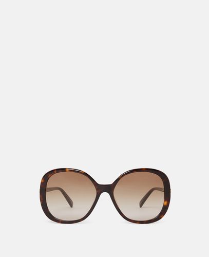 Oversized Round Gradient Sunglasses, Woman - Stella McCartney - Modalova