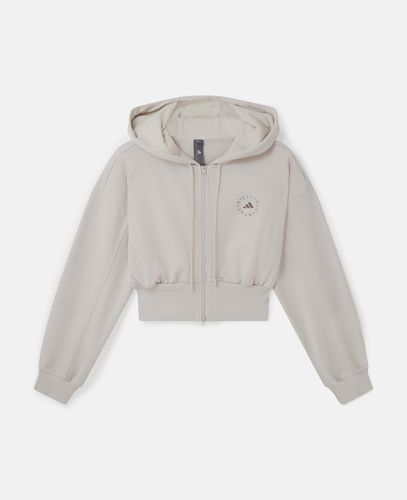 Verkürzter TrueCasuals Sportswear Hoodie, Frau, , Größe: L - Stella McCartney - Modalova