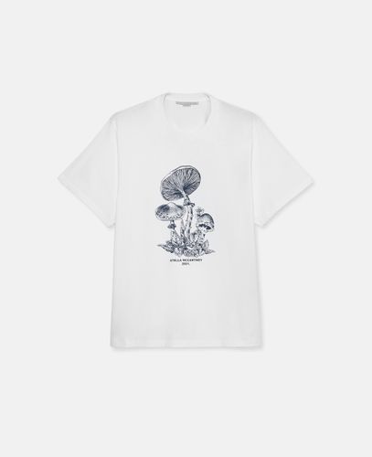 Mushroom T-Shirt, Woman, , Size: L - Stella McCartney - Modalova