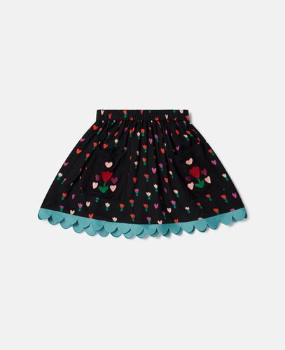 Tulip Print Skater Skirt, Woman, , Size: 12 - Stella McCartney - Modalova