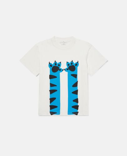 Cat Graphic T-Shirt, , Size: 12 - Stella McCartney - Modalova