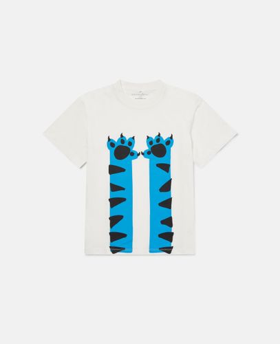 Cat Graphic T-Shirt, , Size: 6 - Stella McCartney - Modalova