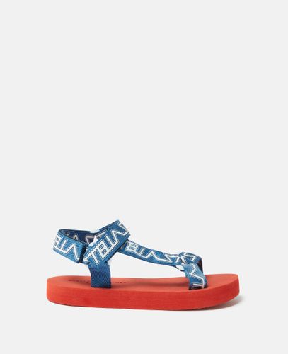 Moniker Print Sandals, /, Size: 33 - Stella McCartney - Modalova