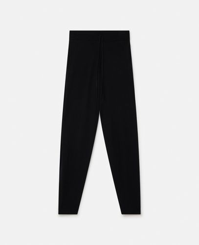 Pantaloni Sportivi Affusolati a Vita Media, Donna, , Taglia: XS - Stella McCartney - Modalova