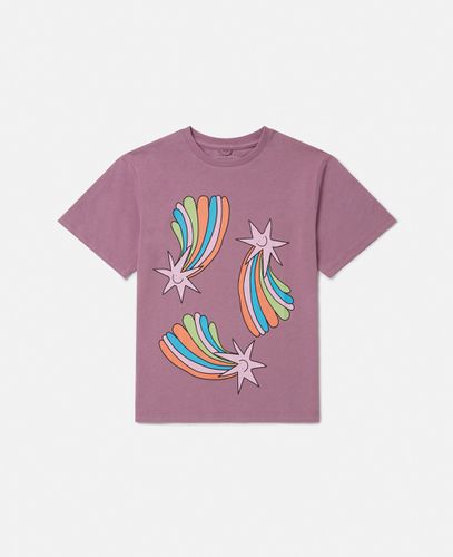 Shooting Stars Graphic T-Shirt, Woman, , Size: 6 - Stella McCartney - Modalova