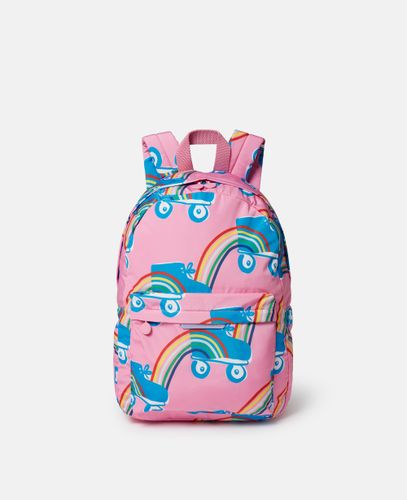 Rollerskate Rainbow Print Backpack, Woman - Stella McCartney - Modalova