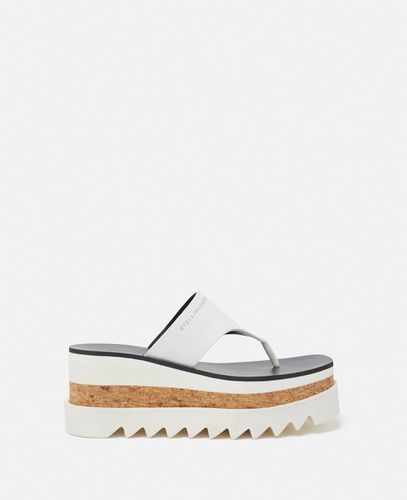 Sandali infradito con platform Sneak-Elyse, Donna, , Taglia: 34h - Stella McCartney - Modalova