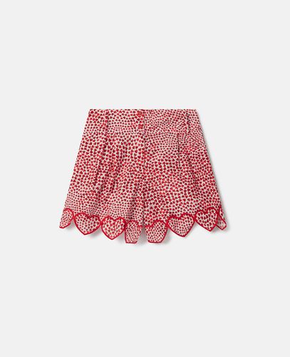 Shorts in cotone biologico con , , Taglia: 2 - Stella McCartney - Modalova