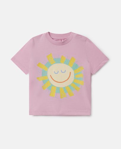 Medallion Logo Sunshine Sweatshirt, Woman, , Size: 9m - Stella McCartney - Modalova