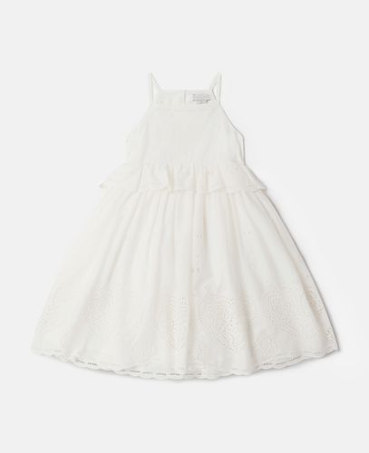 Abito in pizzo sangallo di cotone, , Taglia: 3 - Stella McCartney - Modalova