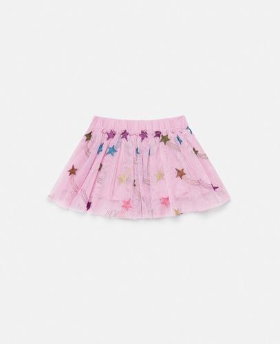 Shooting Stars Embroidered Skirt, Woman, , Size: 18m - Stella McCartney - Modalova