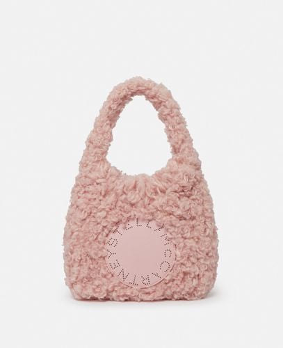 Logo Plush Teddy Hobo Small Tote Bag, Woman - Stella McCartney - Modalova