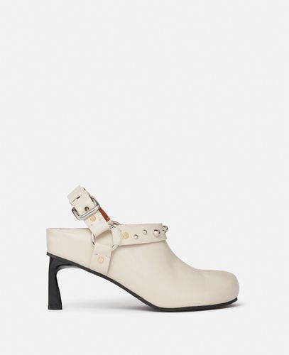 Sabot con Tacco e Borchie Elyse, Donna, , Taglia: 39 - Stella McCartney - Modalova