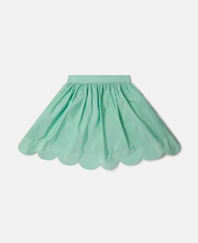 Scalloped Edge Skater Skirt, Donna, , Taglia: 10 - Stella McCartney - Modalova