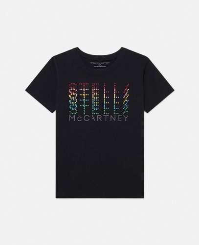 Maglietta Grafica Logo, Donna, , Taglia: 3 - Stella McCartney - Modalova