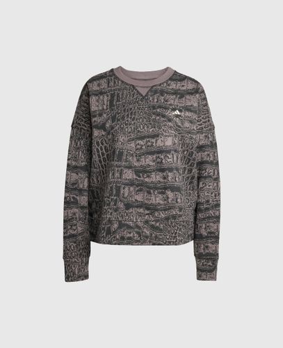 Logo Graphic Print Crewneck Sweatshirt, Woman, , Size: L - Stella McCartney - Modalova