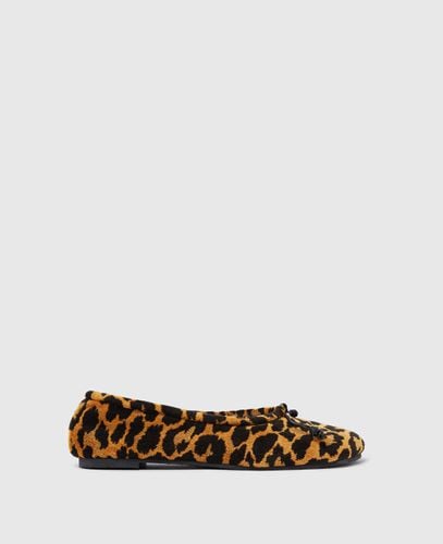 Ryder Leopard Ballet Flats, Woman, , Size: 38 - Stella McCartney - Modalova