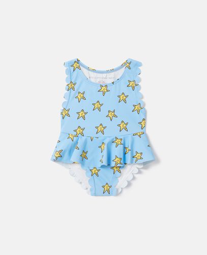 Smiling Stella Star Print Swimsuit, Donna, , Taglia: 6m - Stella McCartney - Modalova