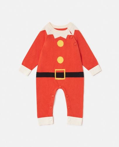 Santa's Elf Knitted Sleepsuit, Woman, , Size: 9m - Stella McCartney - Modalova