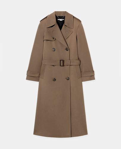 Trench Oversize con Cintura, Donna, , Taglia: 36 - Stella McCartney - Modalova