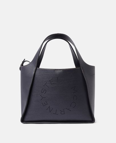 Borsa a tracolla Logo in Alter Mat zigrinato, Donna - Stella McCartney - Modalova