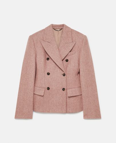 Blazer Doppiopetto Modellato, Donna, , Taglia: 36 - Stella McCartney - Modalova