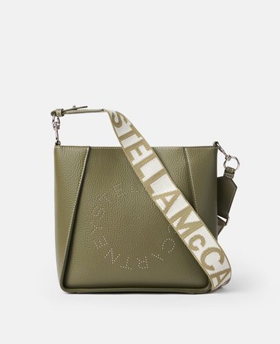 Borsa a Tracolla Quadrata con Logo, Donna - Stella McCartney - Modalova