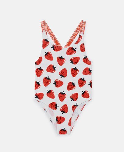 Strawberry Print Swimsuit, /, Size: 6 - Stella McCartney - Modalova