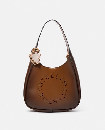 Logo Slouchy Hobo Tote Bag, Woman - Stella McCartney - Modalova